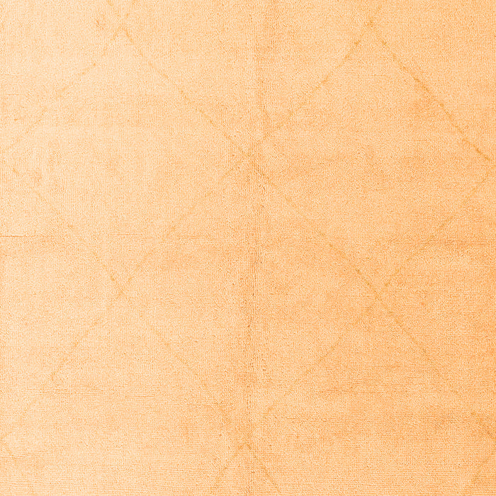 Machine Washable Solid Orange Modern Area Rugs, wshabs5234org