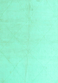 Solid Turquoise Modern Rug, abs5234turq