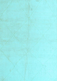 Solid Light Blue Modern Rug, abs5234lblu