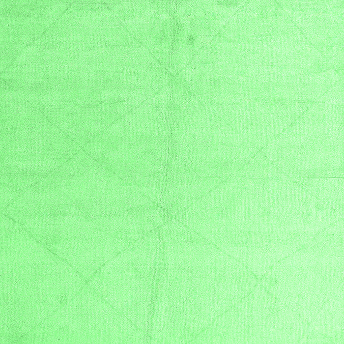 Square Solid Emerald Green Modern Rug, abs5234emgrn