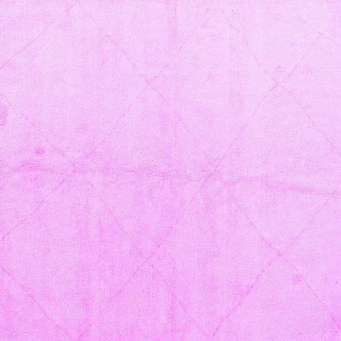 Square Solid Purple Modern Rug, abs5234pur