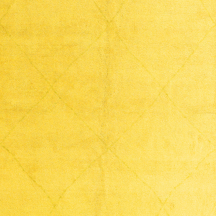 Solid Yellow Modern Rug, abs5234yw
