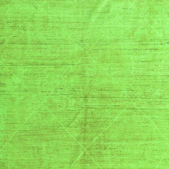 Abstract Green Modern Rug, abs5235grn