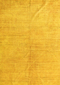 Abstract Yellow Modern Rug, abs5235yw