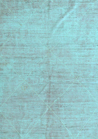 Abstract Light Blue Modern Rug, abs5235lblu