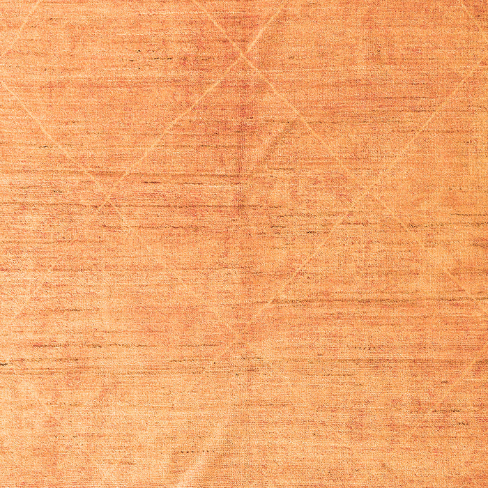 Abstract Orange Modern Rug, abs5235org