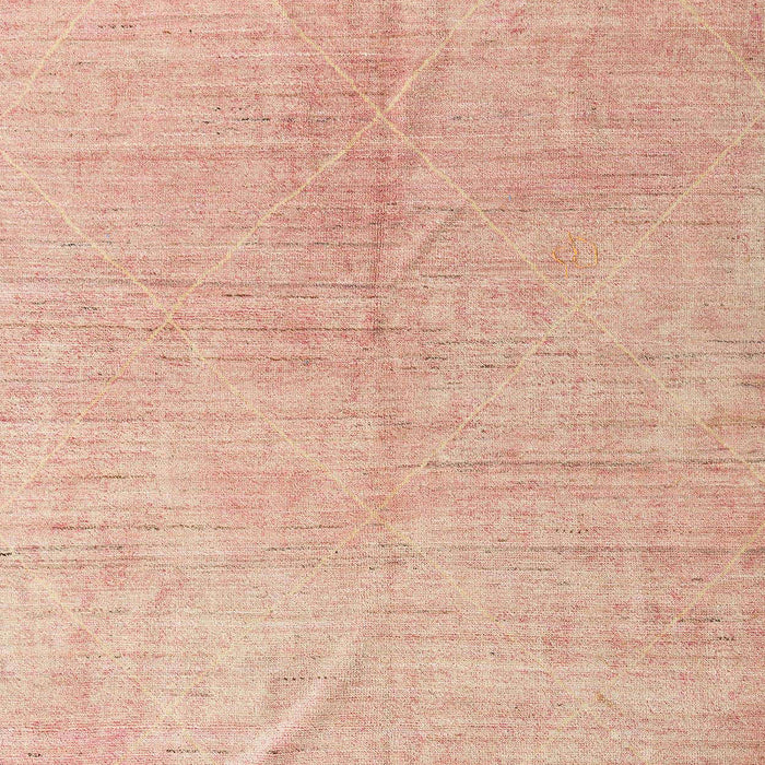 Machine Washable Abstract Pastel Orange Rug, wshabs5235