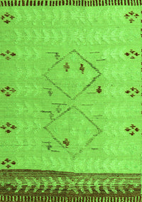 Solid Green Modern Rug, abs5236grn