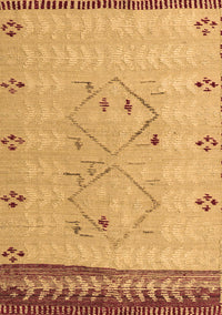 Solid Brown Modern Rug, abs5236brn