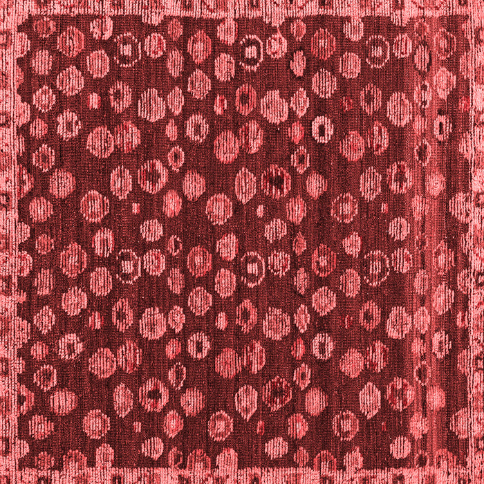 Machine Washable Abstract Red Modern Rug, wshabs5237red
