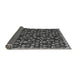 Sideview of Abstract Gray Modern Rug, abs5237gry