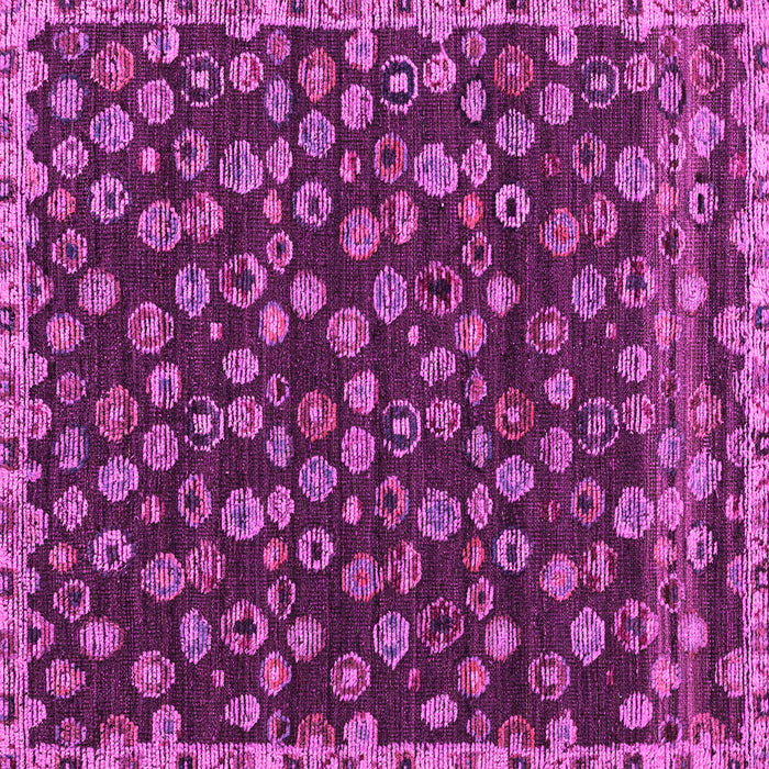 Square Machine Washable Abstract Pink Modern Rug, wshabs5237pnk