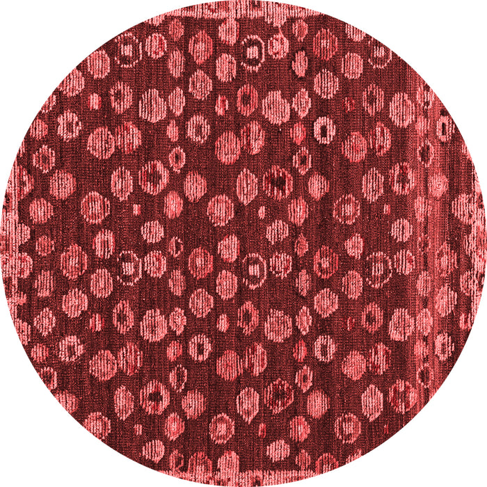 Machine Washable Abstract Red Modern Rug, wshabs5237red