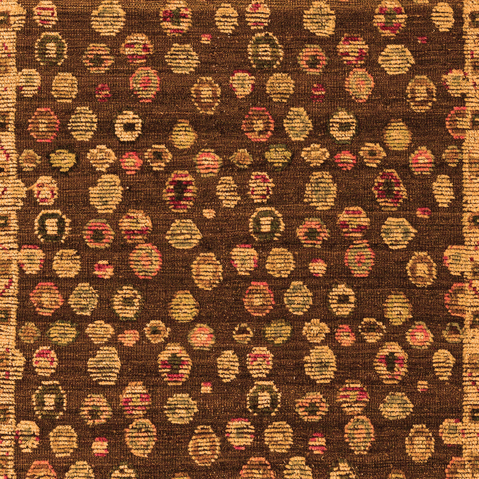 Machine Washable Abstract Orange Modern Area Rugs, wshabs5237org