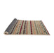 Sideview of Abstract Light French Beige Brown Modern Rug, abs5238