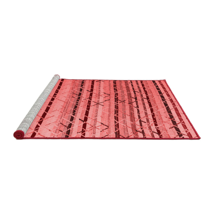 Modern Red Washable Rugs