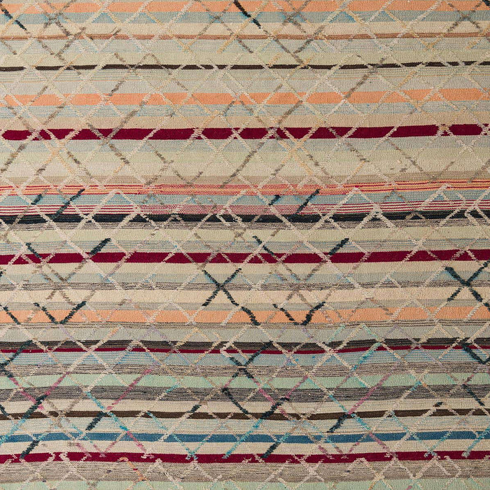 Abstract Light French Beige Brown Modern Rug, abs5238