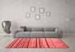 Modern Red Washable Rugs