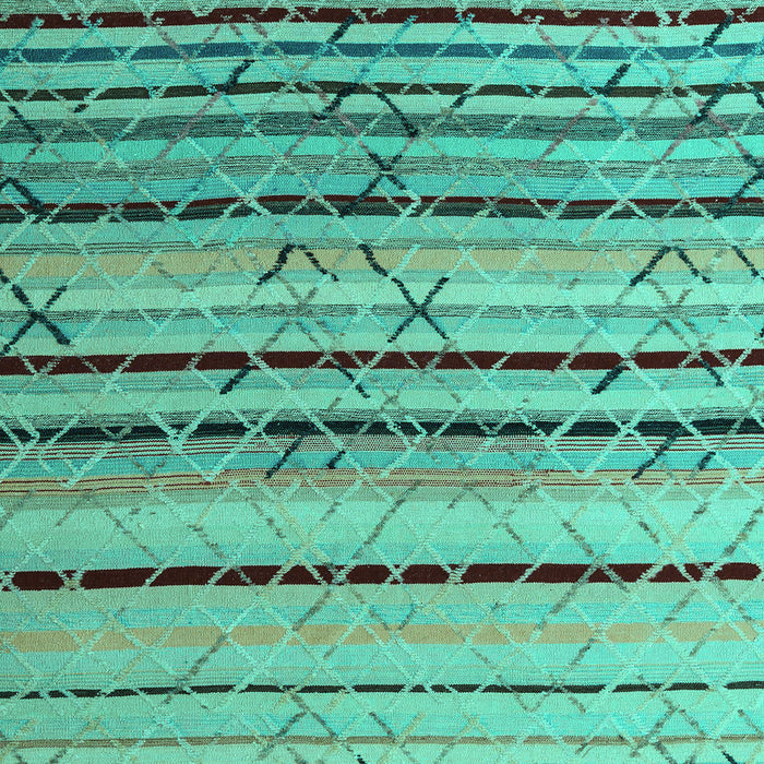 Abstract Turquoise Modern Rug, abs5238turq