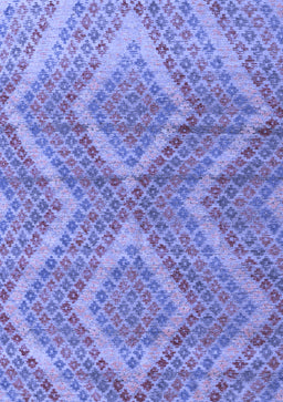 Abstract Blue Modern Rug, abs5239blu