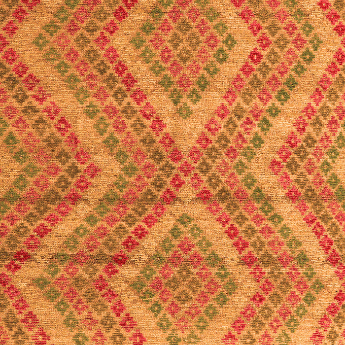 Abstract Orange Modern Rug, abs5239org
