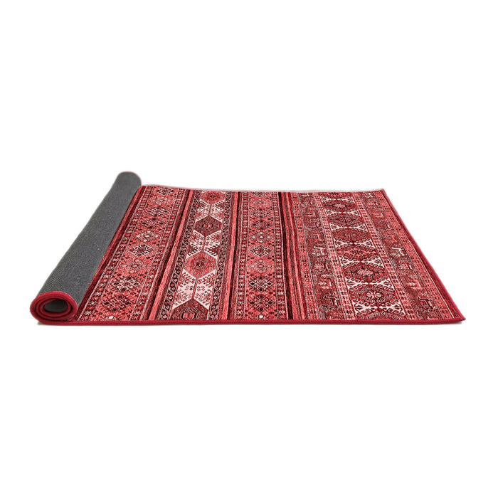Abstract Red Modern Area Rugs