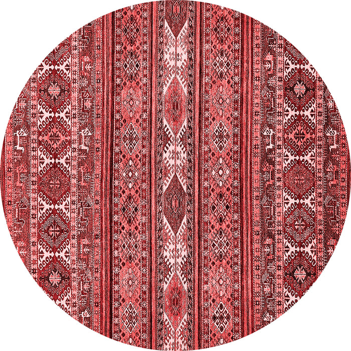 Abstract Red Modern Rug, abs523red