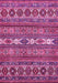 Abstract Pink Modern Rug, abs523pnk