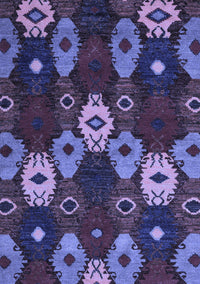 Abstract Blue Modern Rug, abs5240blu