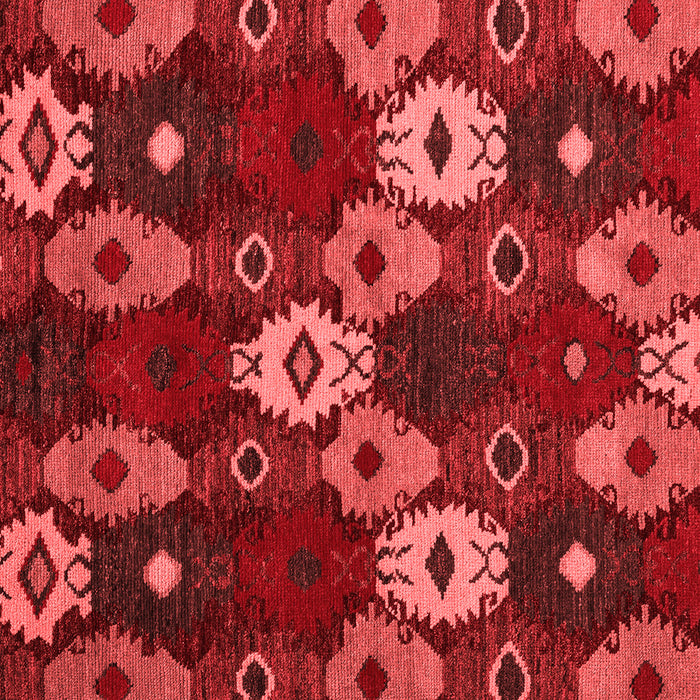 Machine Washable Abstract Red Modern Rug, wshabs5240red