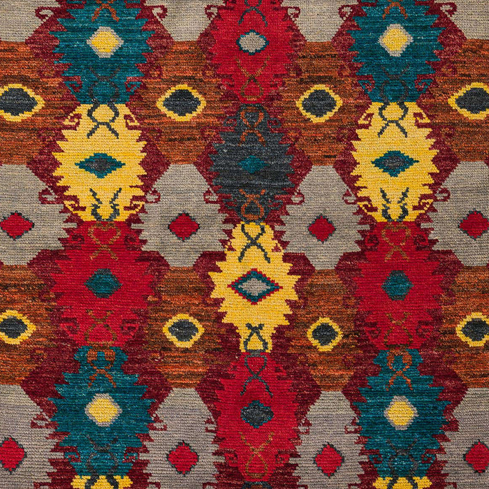 Abstract Brown Modern Rug, abs5240