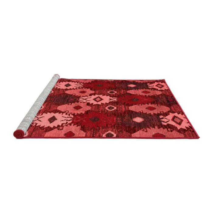 Modern Red Washable Rugs