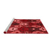 Modern Red Washable Rugs