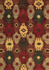 Abstract Brown Modern Rug, abs5240brn