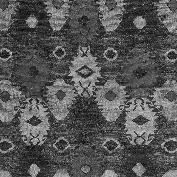 Machine Washable Abstract Gray Modern Rug, wshabs5240gry
