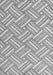 Machine Washable Abstract Gray Modern Rug, wshabs5241gry