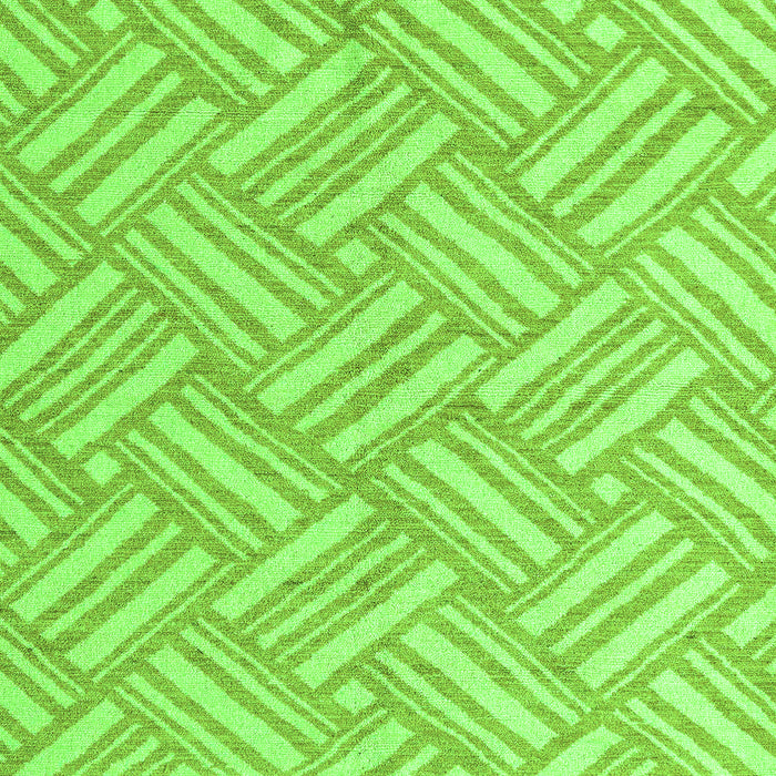 Machine Washable Abstract Green Modern Area Rugs, wshabs5241grn