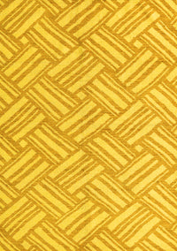 Abstract Yellow Modern Rug, abs5241yw