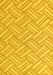 Abstract Yellow Modern Rug, abs5241yw