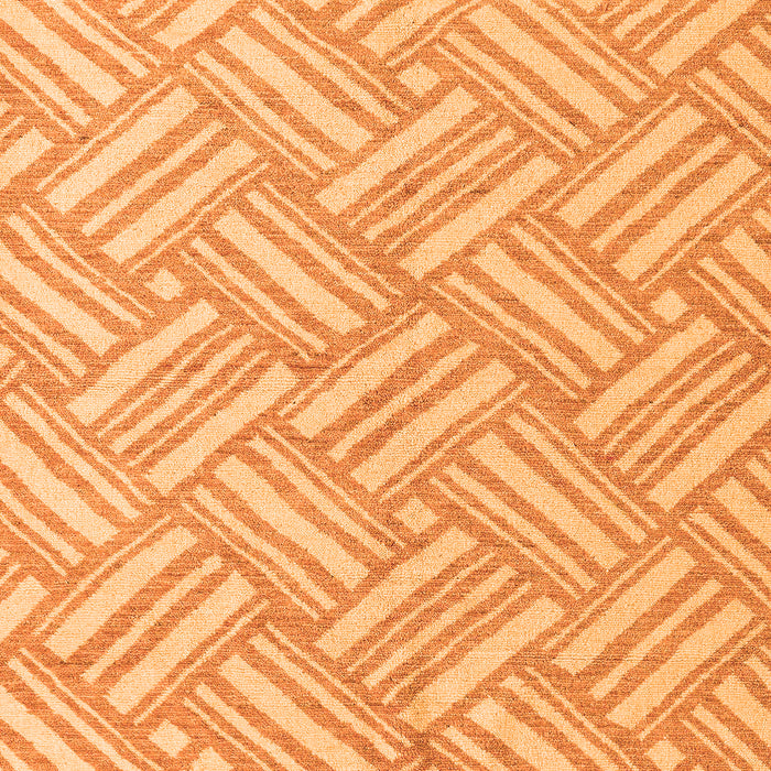 Machine Washable Abstract Orange Modern Area Rugs, wshabs5241org