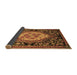 Sideview of Medallion Brown French Rug, abs5242brn