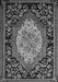 Medallion Gray French Rug, abs5242gry