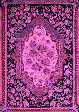 Medallion Purple French Rug, abs5242pur