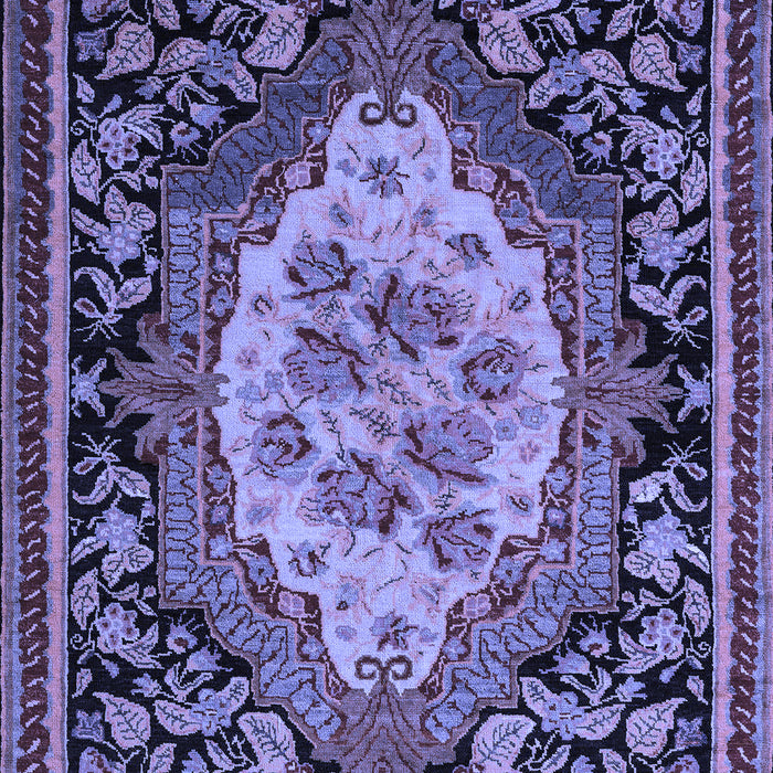 Medallion Blue French Rug, abs5242blu