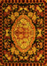 Medallion Yellow French Rug, abs5243yw