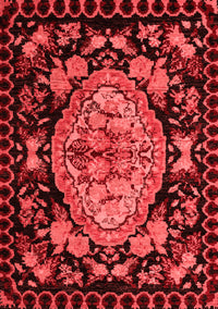 Medallion Red French Rug, abs5243red