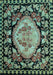 Medallion Light Blue French Rug, abs5244lblu