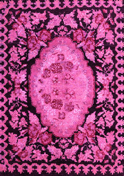 Medallion Pink French Rug, abs5244pnk