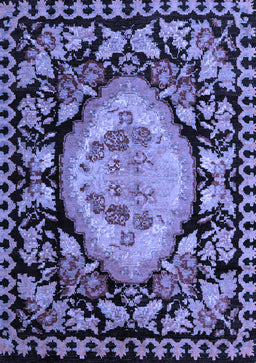 Medallion Blue French Rug, abs5244blu