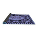 Sideview of Medallion Blue French Rug, abs5244blu